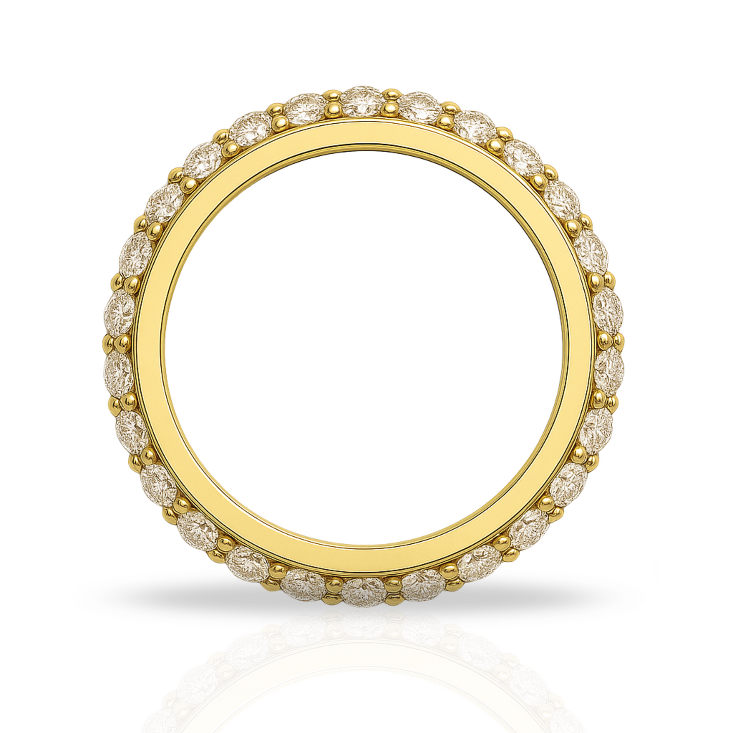 Inel auriu tennis 1 mm