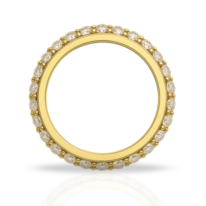 Inel auriu tennis 1 mm