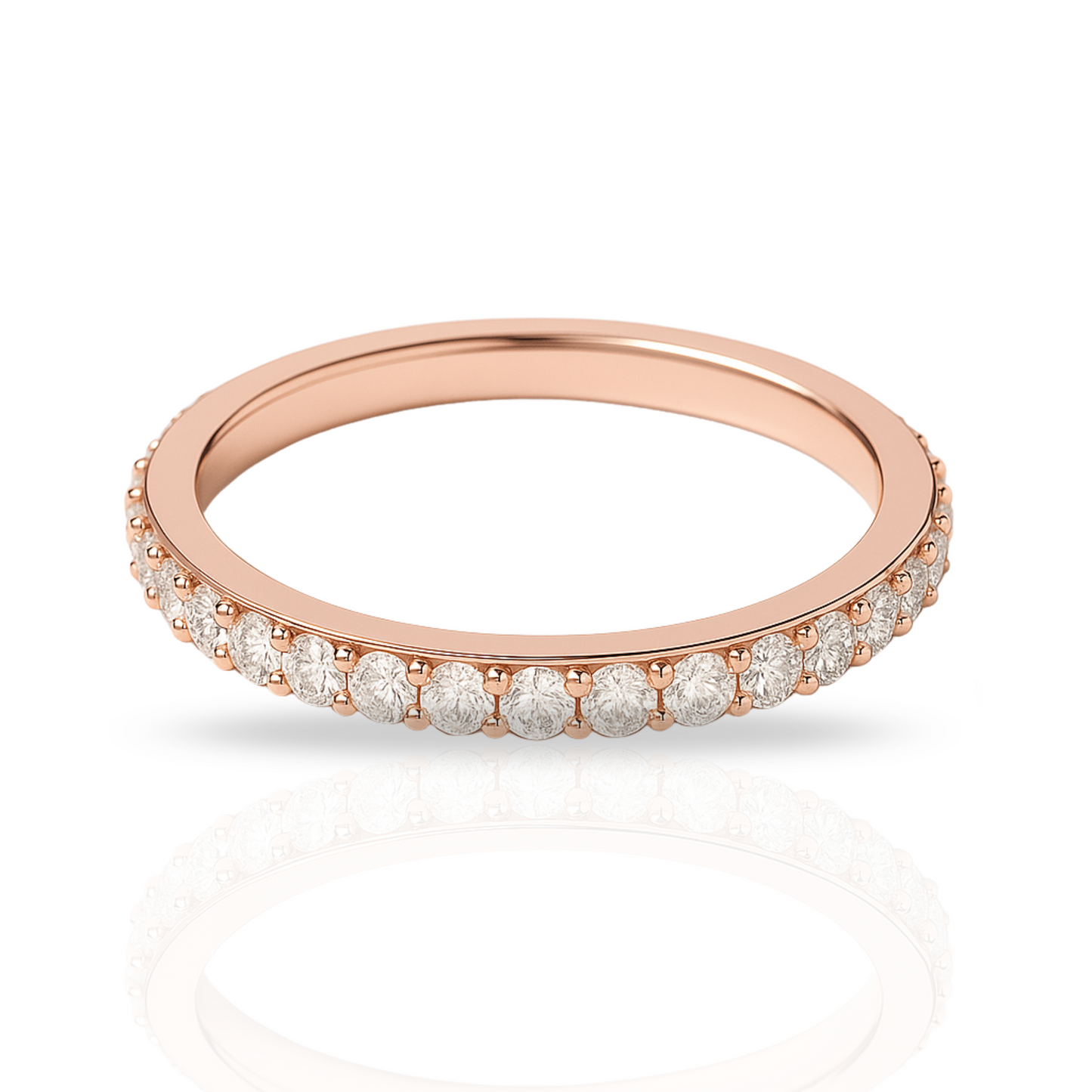 Inel rose tennis 1 mm