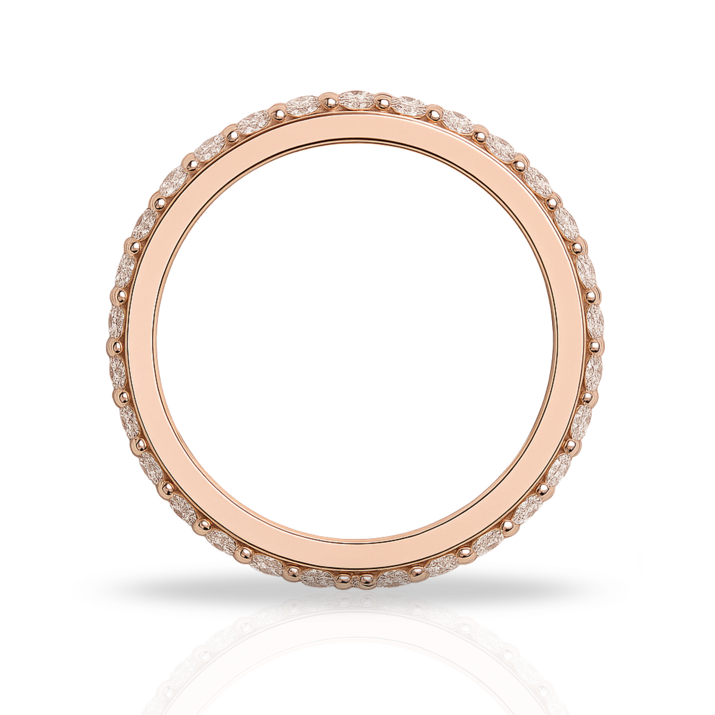 Inel rose tennis 1 mm