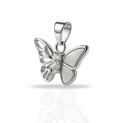 Pandantiv fluture cu sidef