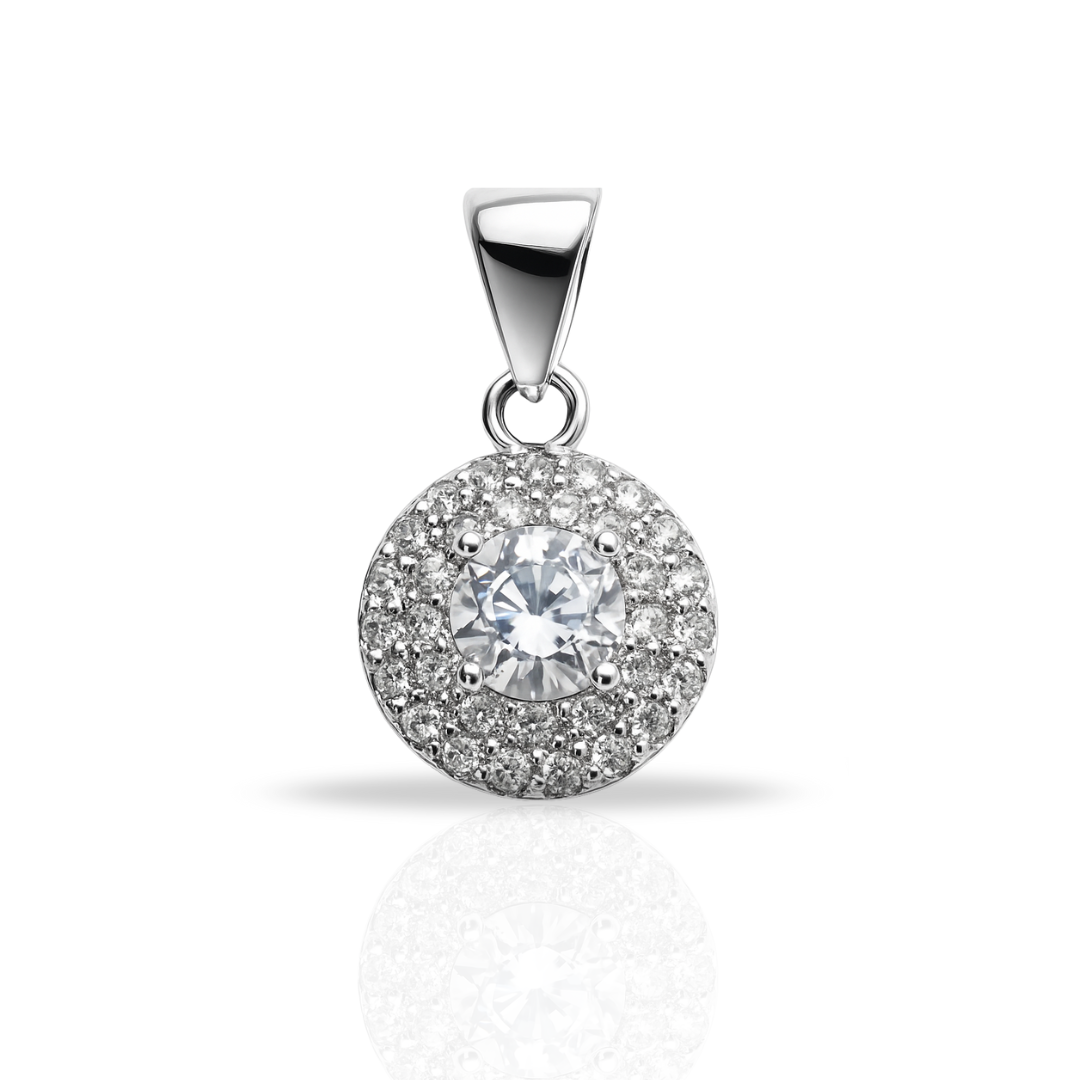 Pandantiv cerc cu zirconii