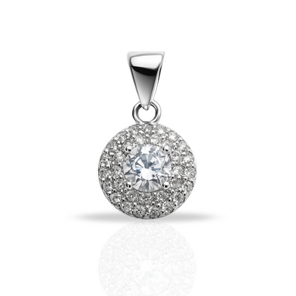 Pandantiv cerc cu zirconii