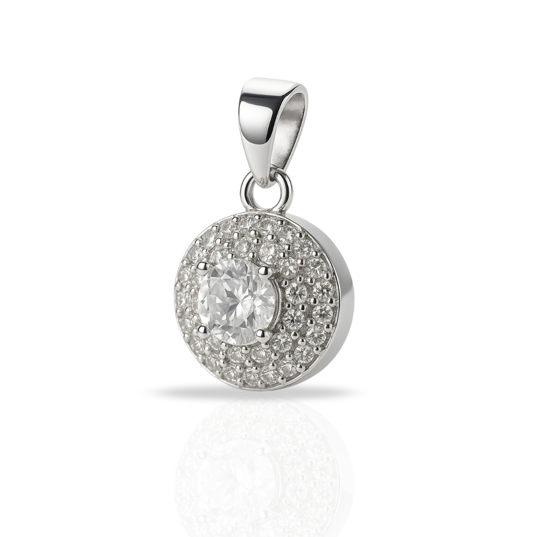 Pandantiv cerc cu zirconii