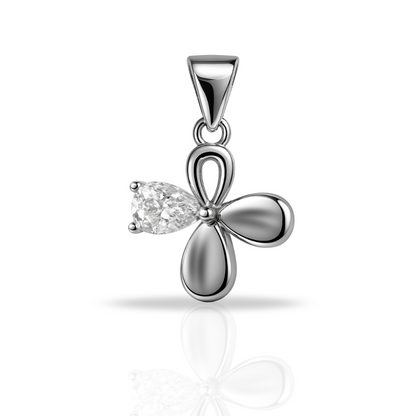 Pandantiv asimetric floare