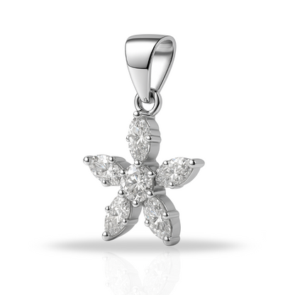 Pandantiv stea de mare cu zirconii