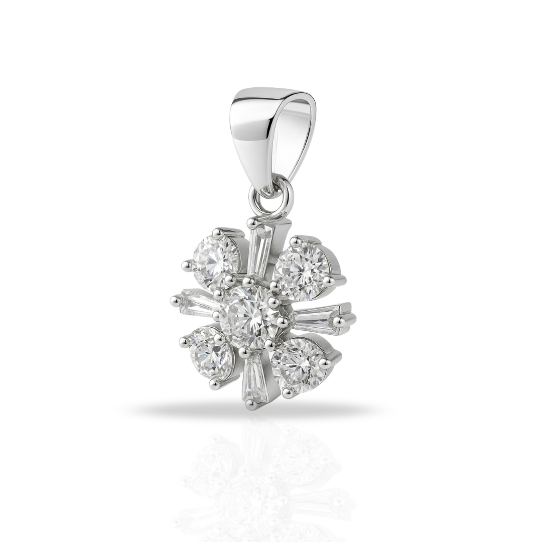 Pandantiv floare cu baghete