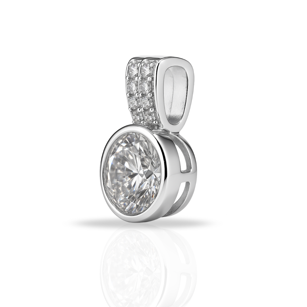 Pandantiv cu round cut zirconia