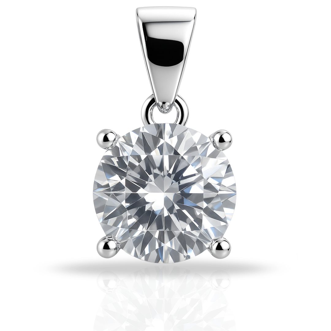 Pandantiv clasic zirconia 8 mm