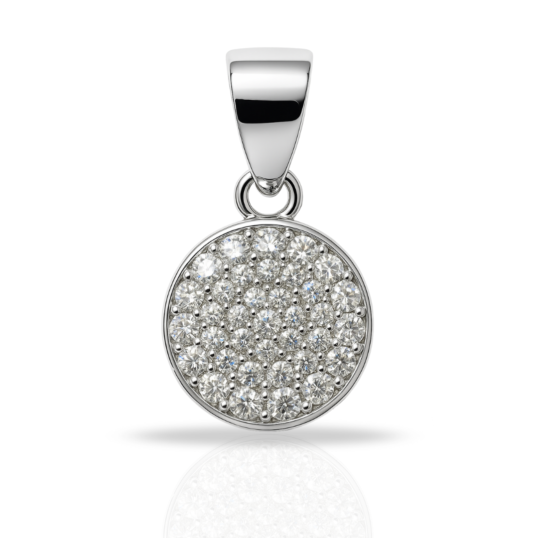 Pandantiv cerc cu zirconii