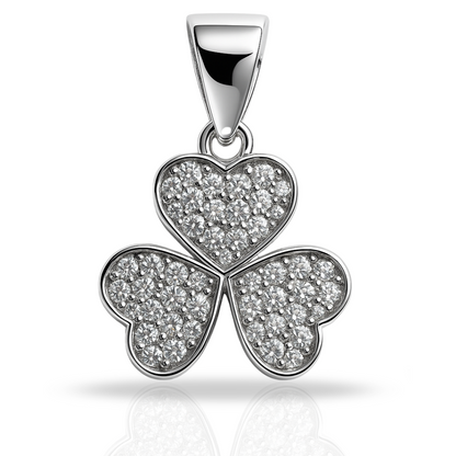 Pandantiv 3 inimi cu zirconii