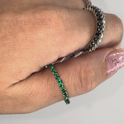 Inel tennis 2 mm roz