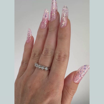 Inel semitennis 4 mm